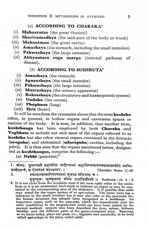 Digestion And Metabolism in Ayurveda